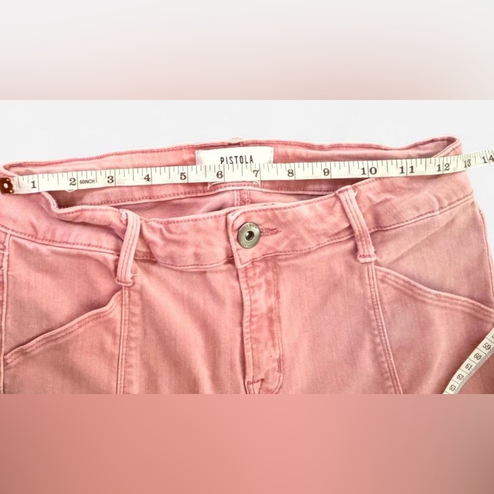 Pistola Pink Hannah Utility Moto Skinny Jeans - Size 28 - Picture 5 of 7